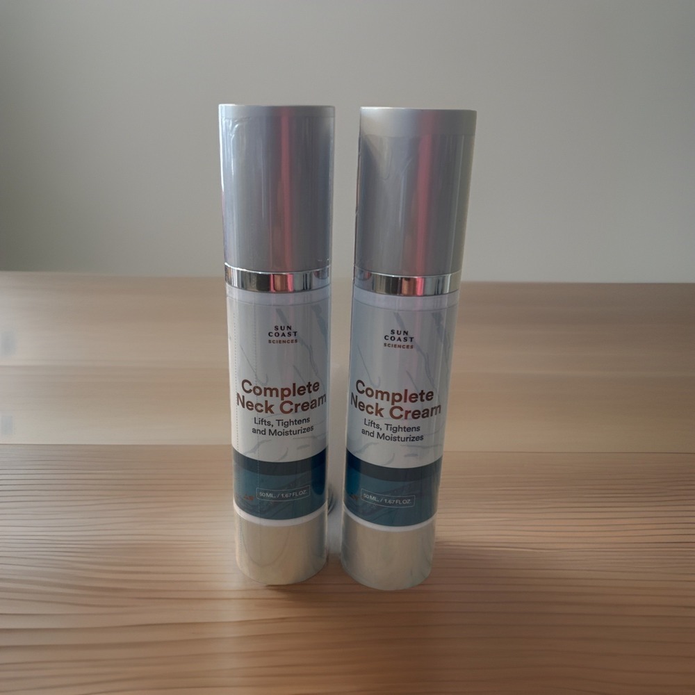 Sun Coast Sciences Complete Neck Cream 1.67 fl.oz Lift Tightens New/Sealed Lot 2